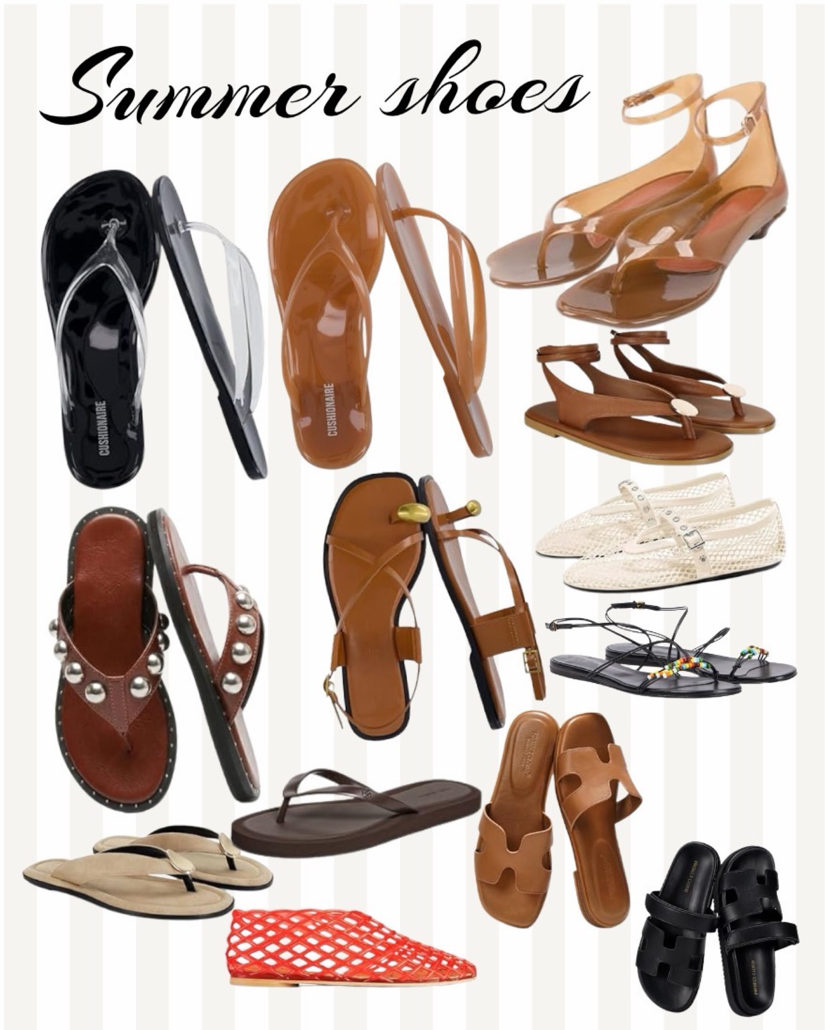 Summers shoes . 

#LTKdayinmylife #LTKMothersDay #LTKmomlife