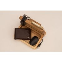 Iphone Apple Watch Charging Station Wooden Handmade, Personalized Phone Stand Station, Personalised  | Etsy (US)