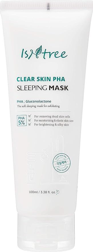 ISNTREE Clear Skin PHA Hydrating Exfoliating Sleeping Mask 3.38 fl. oz. - Korean Skin Care Sleepi... | Amazon (US)
