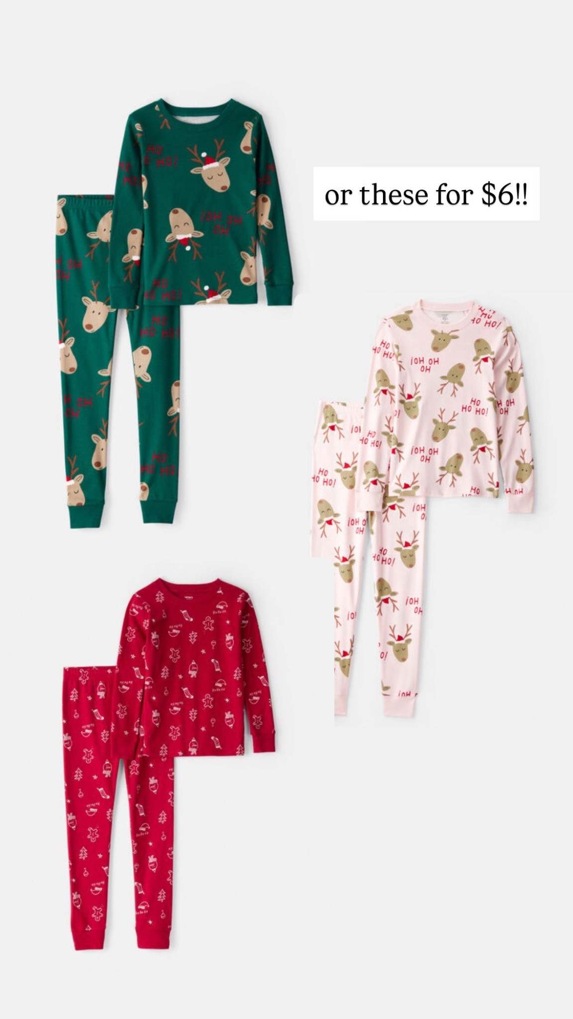 Christmas pajamas for $6!!

#LTKGiftGuide #LTKCyberWeek #LTKHoliday
