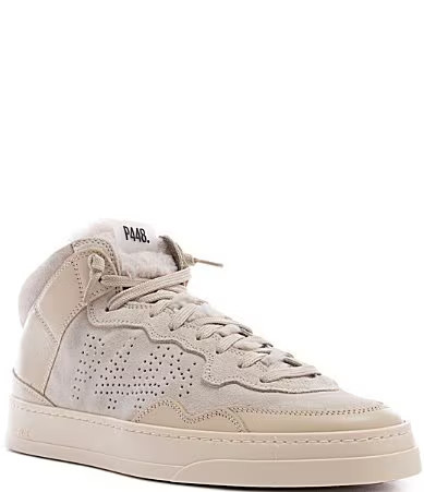 P448 Bali Leather High Top Sneakers - 38(7.5/8) | Dillard's