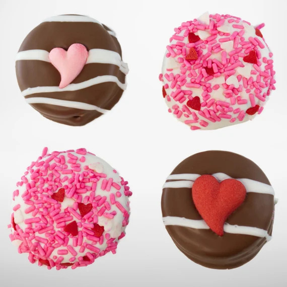 Heart Melting Chocolate Dipped Oreos | Etsy | Etsy (US)