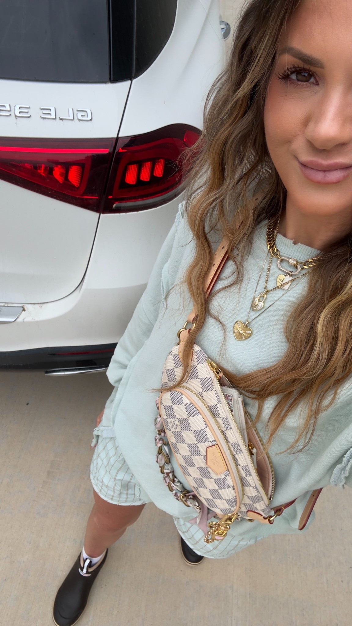 Today’s fit!
I’m wearing a small in the sea glass sweatshirt and XS in the misty blue combo boxers! I’m a 7.5 in shoes and sized down to a 7 in these boots!

#LTKOver40 #LTKStyleTip