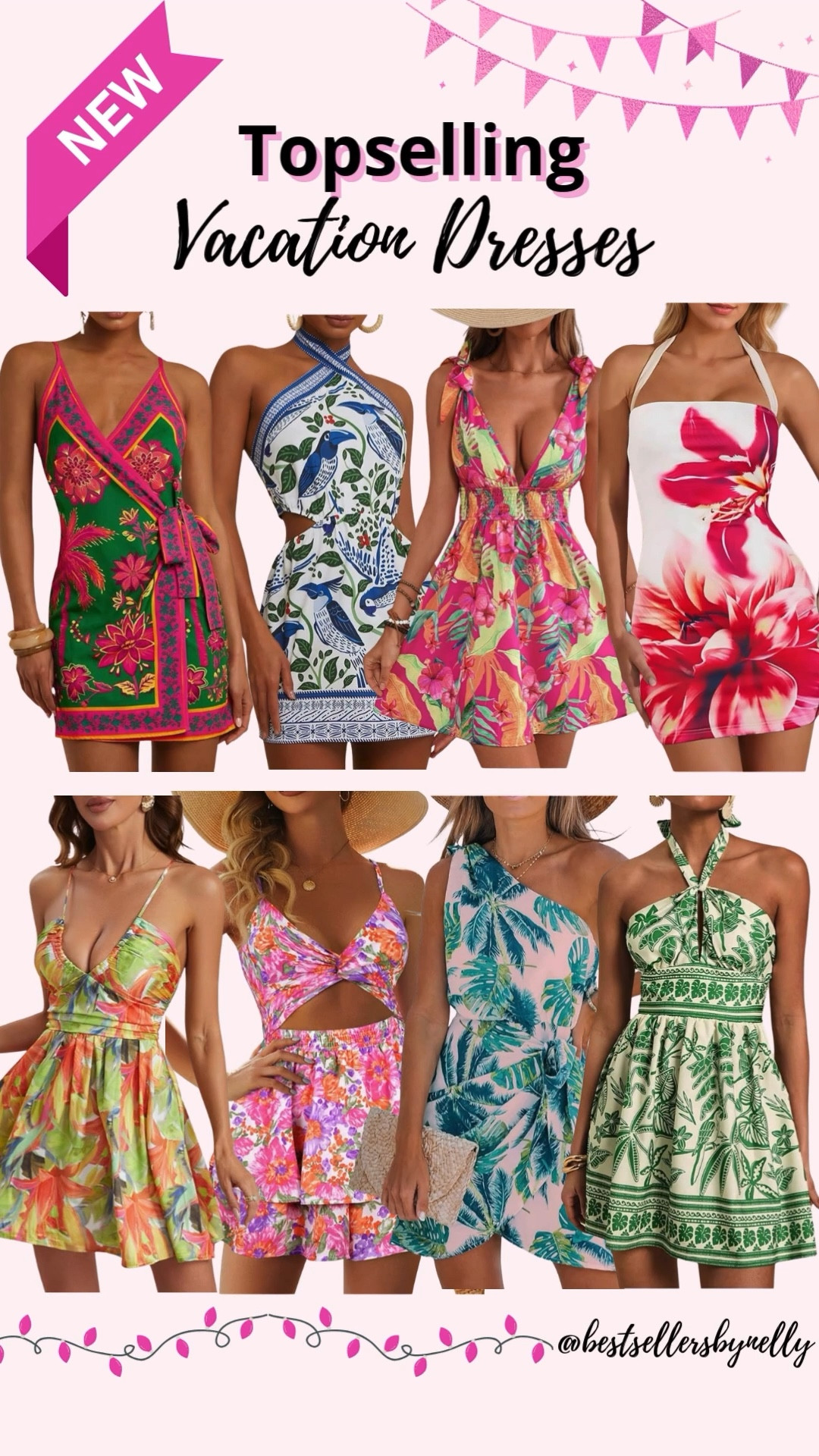 Spring break, beach days, tropical trips… these bestselling Amazon vacation dresses are too cute not to share 🌺 

Colorful and easy to throw on whether you’re heading to the beach, brunch, or exploring on vacation.

Save this post so you have these ready when packing for your next getaway ✈️🌴

**Linking more options**

amazon vacation dresses
spring summer dresses women
tropical vacation dress
beach vacation outfit
amazon summer dresses
resort wear women
tropical print dress
beach mini dress
spring break outfits women
hawaiian style dress women
colorful summer dress
floral mini dress women
vacation outfits women
amazon fashion finds
resort dress women
tropical summer outfit
beach brunch outfit
summer travel outfits women
amazon bestseller dresses
cute vacation dresses
lightweight summer dress
palm print dress women
halter mini dress women
one shoulder summer dress
wrap mini dress women
tropical beach dress
spring vacation outfits
summer outfit ideas women
amazon resort wear
beach getaway outfits



#LTKgrwm #LTKTravel #LTKootd