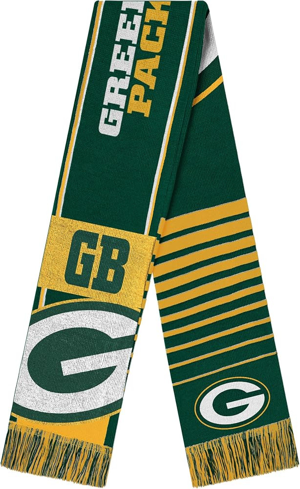 FOCO NFL unisex-adult Nfl Team Logo Reversible Thematic Scarf | Amazon (US)