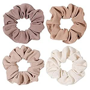 Scrunchies for Women's Hair Scrunchies, for Girls Big Cotton Scrunchies Both for Thick Hair or Th... | Amazon (US)