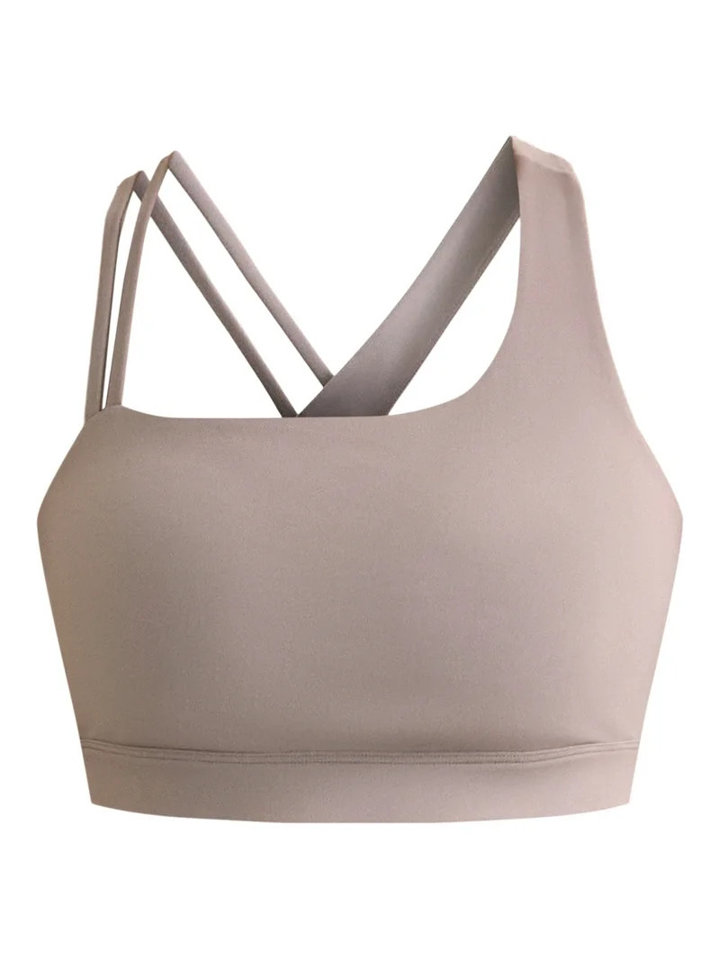 Avia Women's and Women’s Plus SoftSculpt One Shoulder Sports Bra, Sizes XS-4X | Walmart (US)