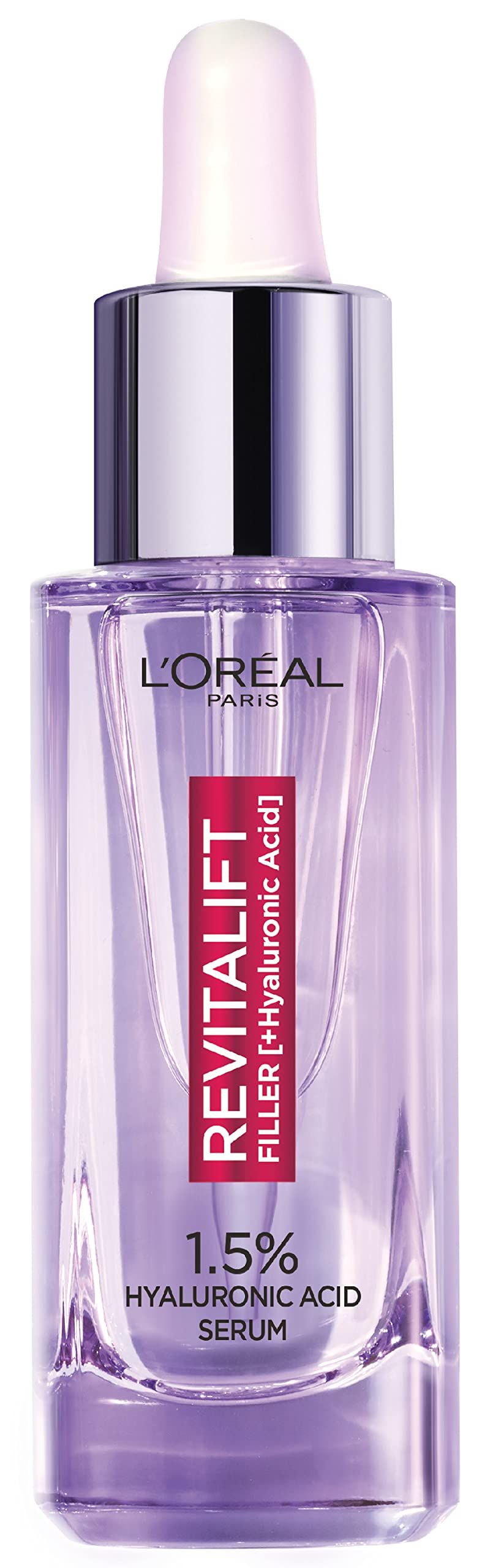 L Oreal Paris Hyaluronic Acid Serum Revitalift Filler [+Hyaluronic Acid], 1.5% Pure Concentrated Hya | Amazon (US)