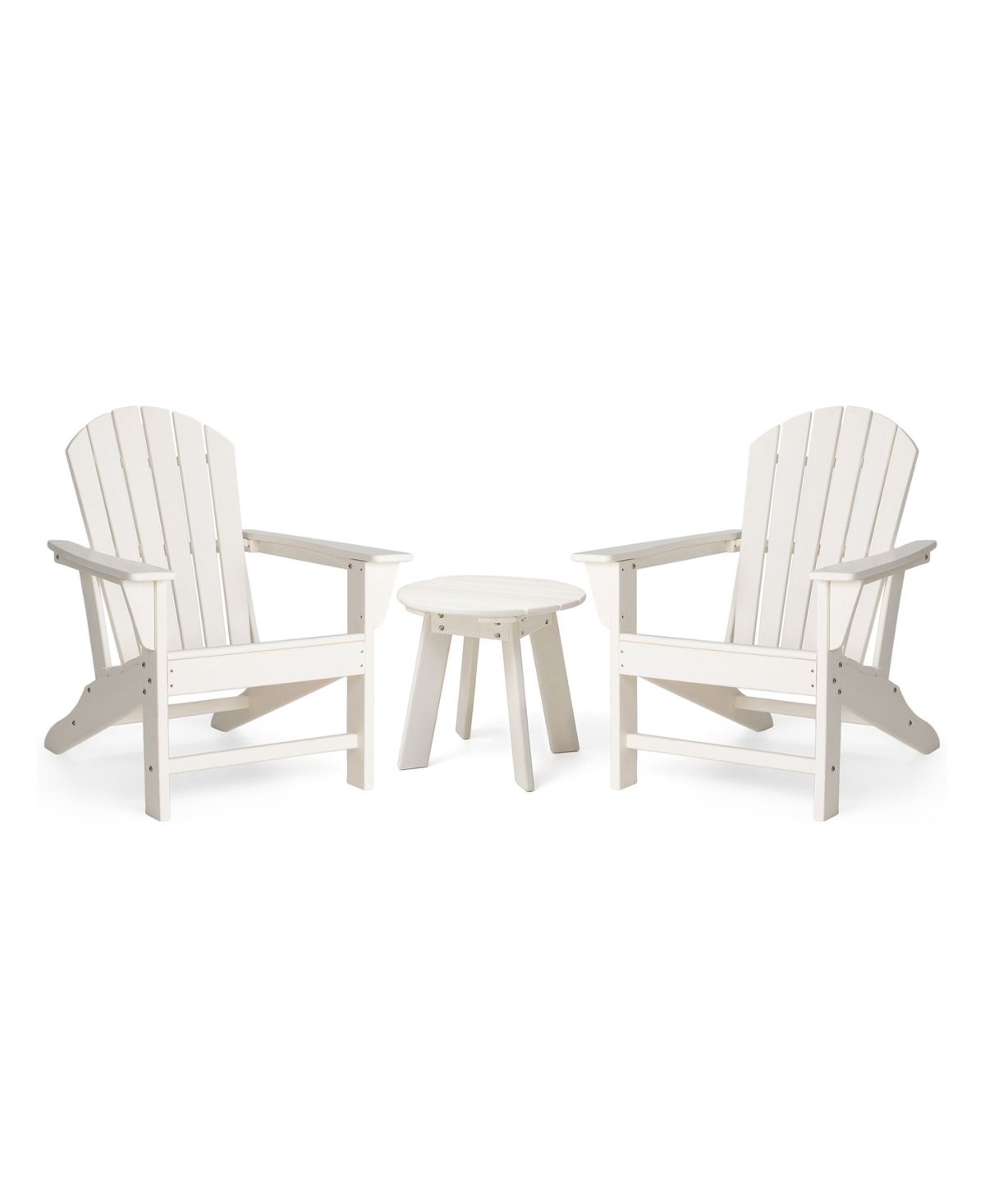 Elm Plus Outdoor Patio Adirondack Chair and Side Table Set, 3 Pieces | Macys (US)