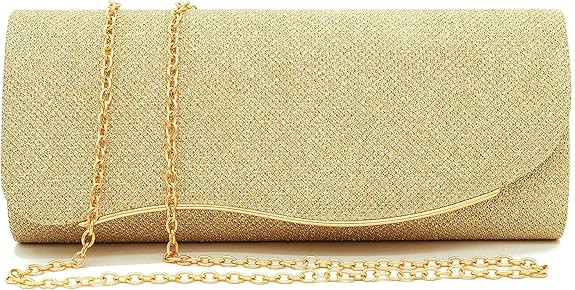 Women's Evening Bag Glitter Clutch Wedding Bridal Purse Sparkle Cocktail Party Prom Handbag | Amazon (US)