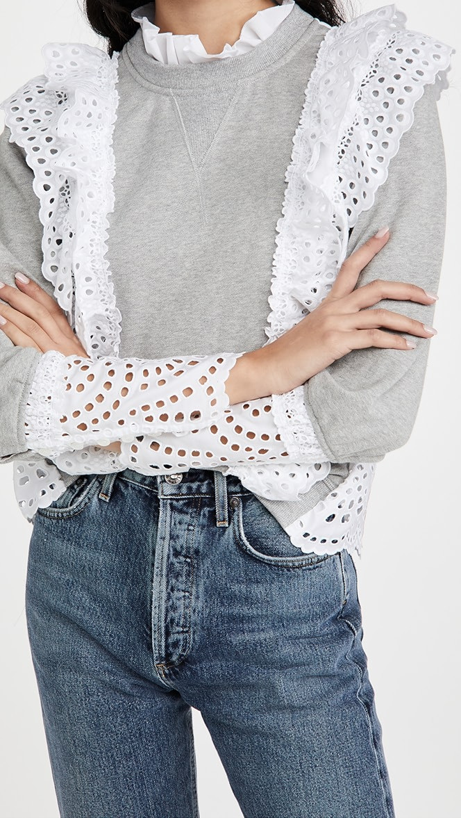 Zane Combo Sweatshirt | Shopbop