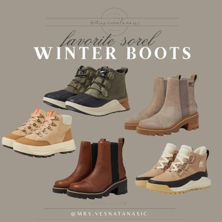 My favorite Sorel winter boots! They would make a great gift too! 

Boots, Fall boots, Winter boots, Sorrel, 

#LTKGiftGuide #LTKstyletip #LTKshoecrush