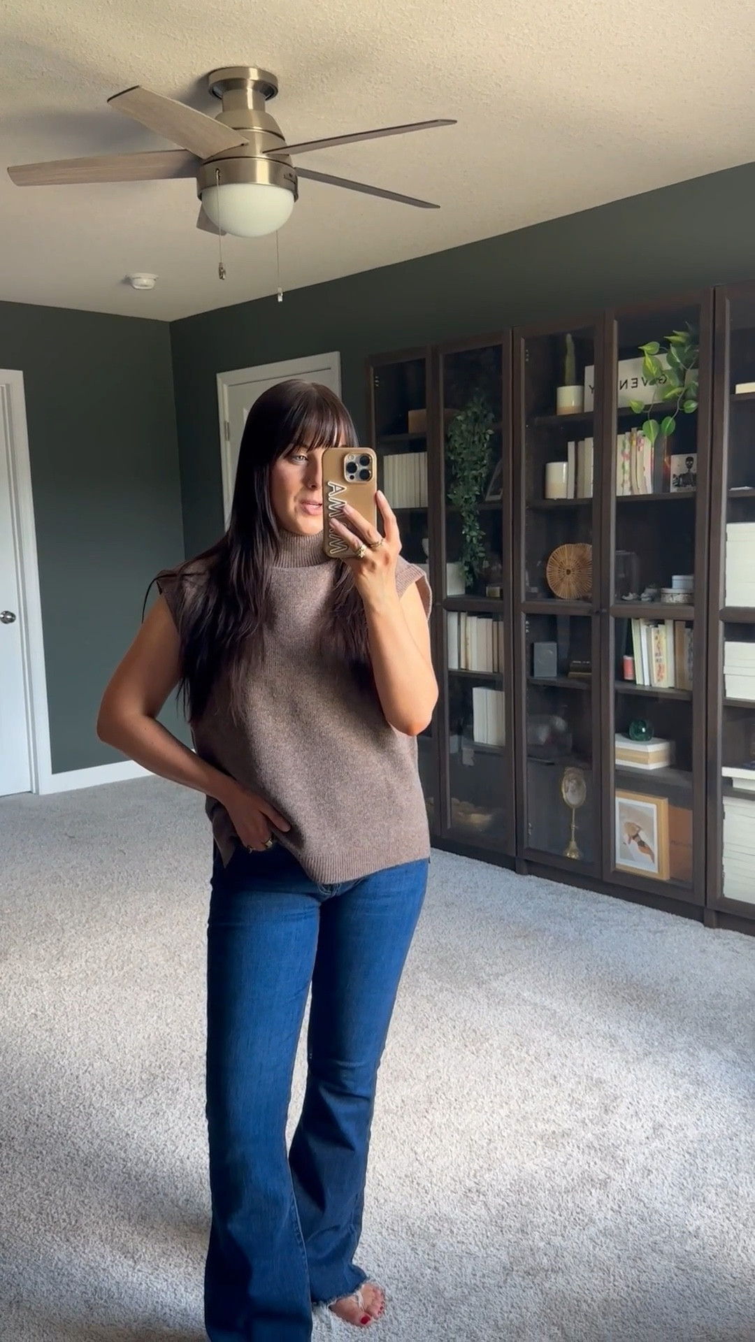 Nordstrom anniversary sale now open to all cardholders! Wearing m in this top & 28 bottoms 

Nsale 

#LTKSeasonal #LTKPetite #LTKSaleAlert