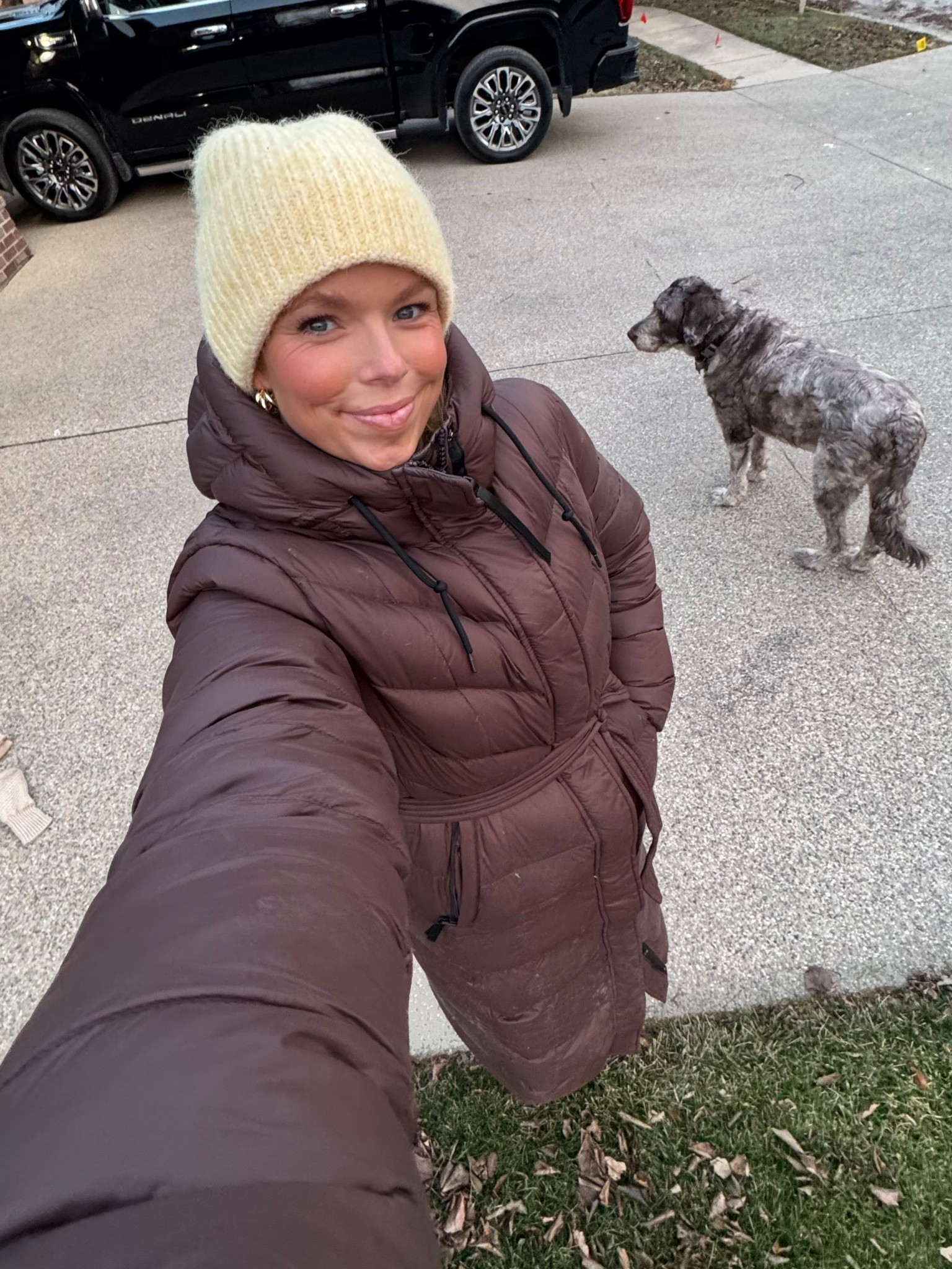 BEST winter coat- wearing small 