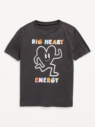 Matching "Big Heart Energy" Graphic T-Shirt for Boys | Old Navy (US)