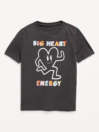 Matching "Big Heart Energy" Graphic T-Shirt for Boys | Old Navy (US)