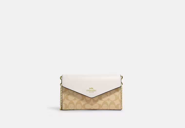 Envelope Clutch Crossbody In Signature Canvas | Coach Outlet US