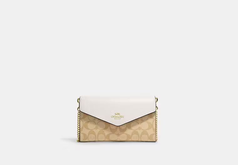 Envelope Clutch Crossbody In Signature Canvas | Coach Outlet