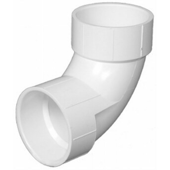 Charlotte Pipe 3-in PVC DWV 90-Degree Elbow Fitting - Schedule 40, NSF Safety Listed Lowes.com | Lowe's