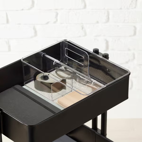 Everything Organizer 3-Tier Cart Caddy | The Container Store