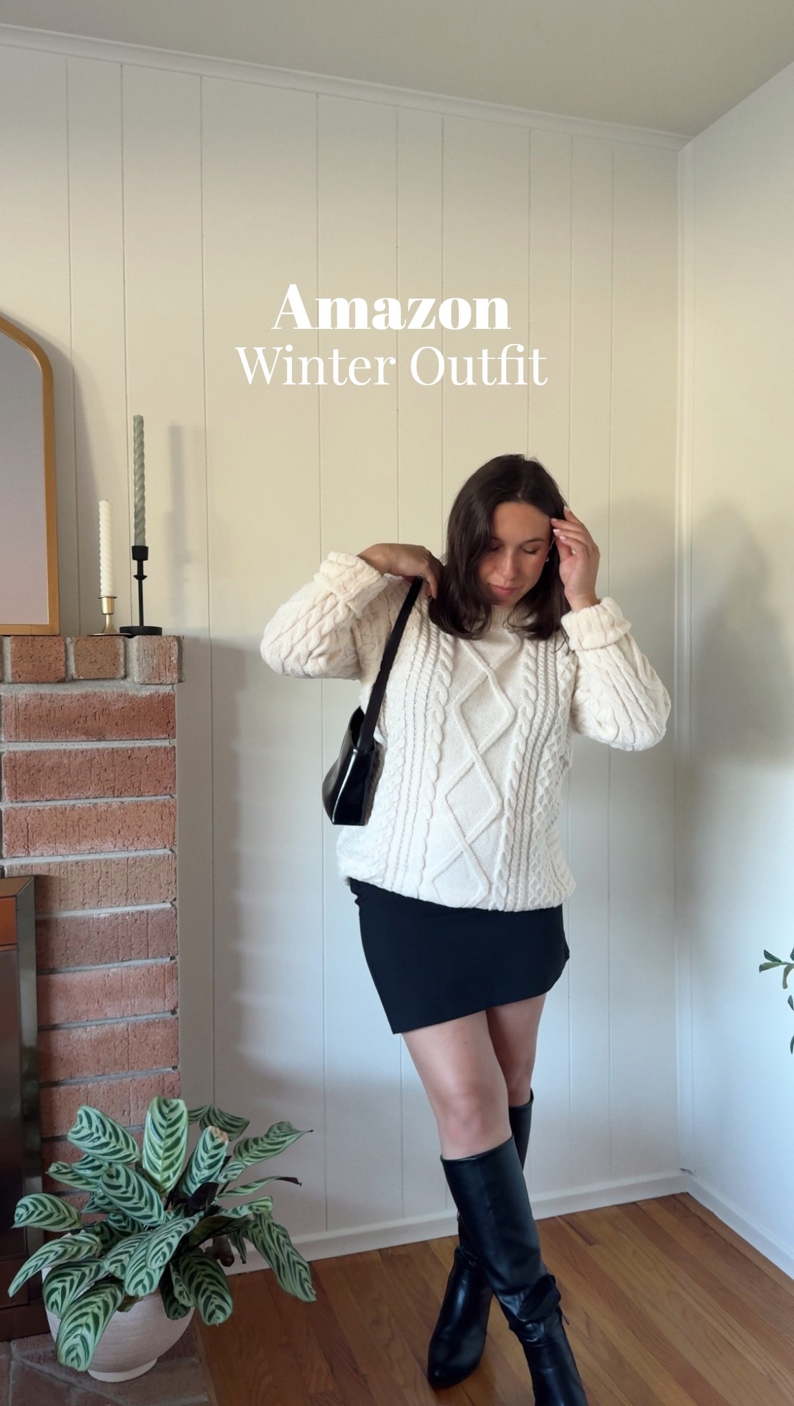 Amazon winter outfit | holiday outfit, cable kit sweater, Thanksgiving outfit, chunky sweater, Amazon finds, Amazon must have, affordable fashion, mini skirt, knee high boots 

#LTKootd #LTKFindsUnder50 #LTKHoliday