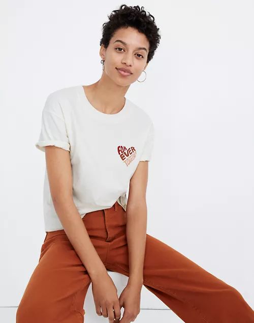 Forever Together Easy Crop Tee | Madewell