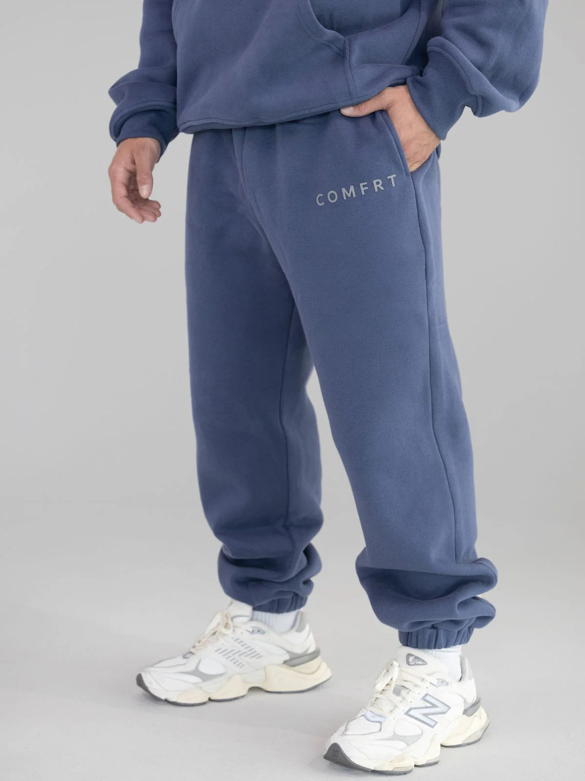 Comfrt Tranquil Sweatpants | Blue Steel | Oversized | 3X | Comfrt