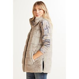 EVEREVE Serena Faux Fur Tunic Vest | EVEREVE | Evereve