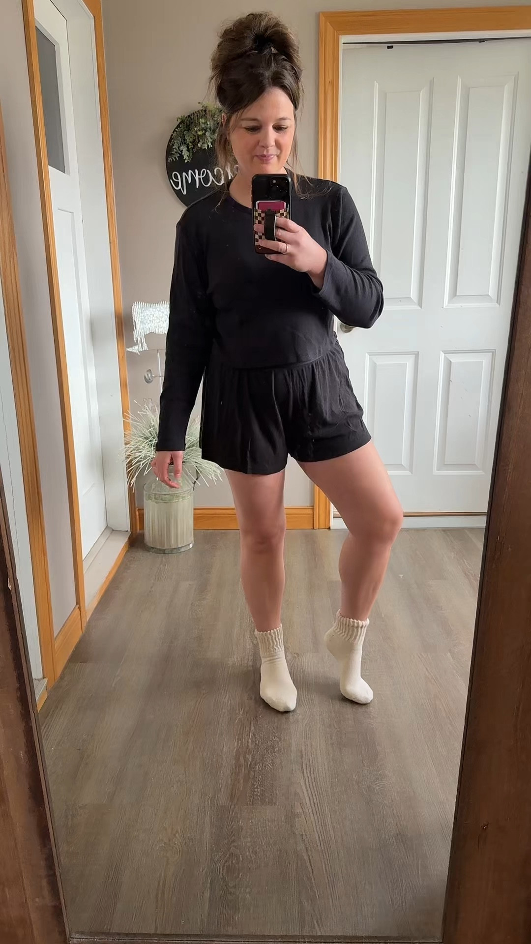 I am in loveeee with a lounge set as a 33 year old first time mom to an 8 month old! #hanes #loungset #matchingset #momlife #ftm 

#LTKootd #LTKMothersDay #LTKmomlife