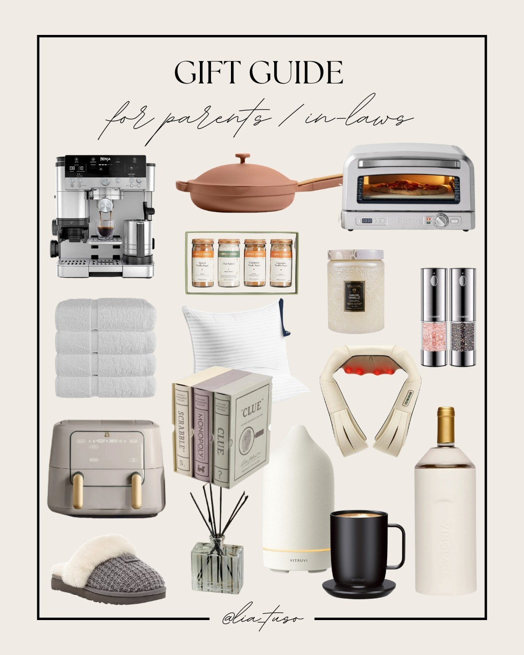Gift idea for parents/in-laws 🎁  | Holiday gift guide for parents /in-laws | Christmas gift ideas for parents / in-laws#HolidayGifts #GiftGuide 

#LTKHoliday #LTKGiftGuide #LTKHome