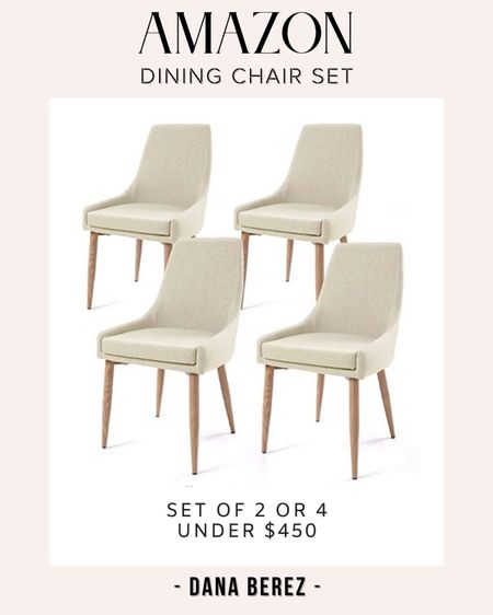 Amazon dining chairs comes in a set of 2 or 4! Under $450 for 4 chairs. 

#amazondiningchair #diningchairs #chairs #diningchair 

#LTKFind #LTKhome #LTKU