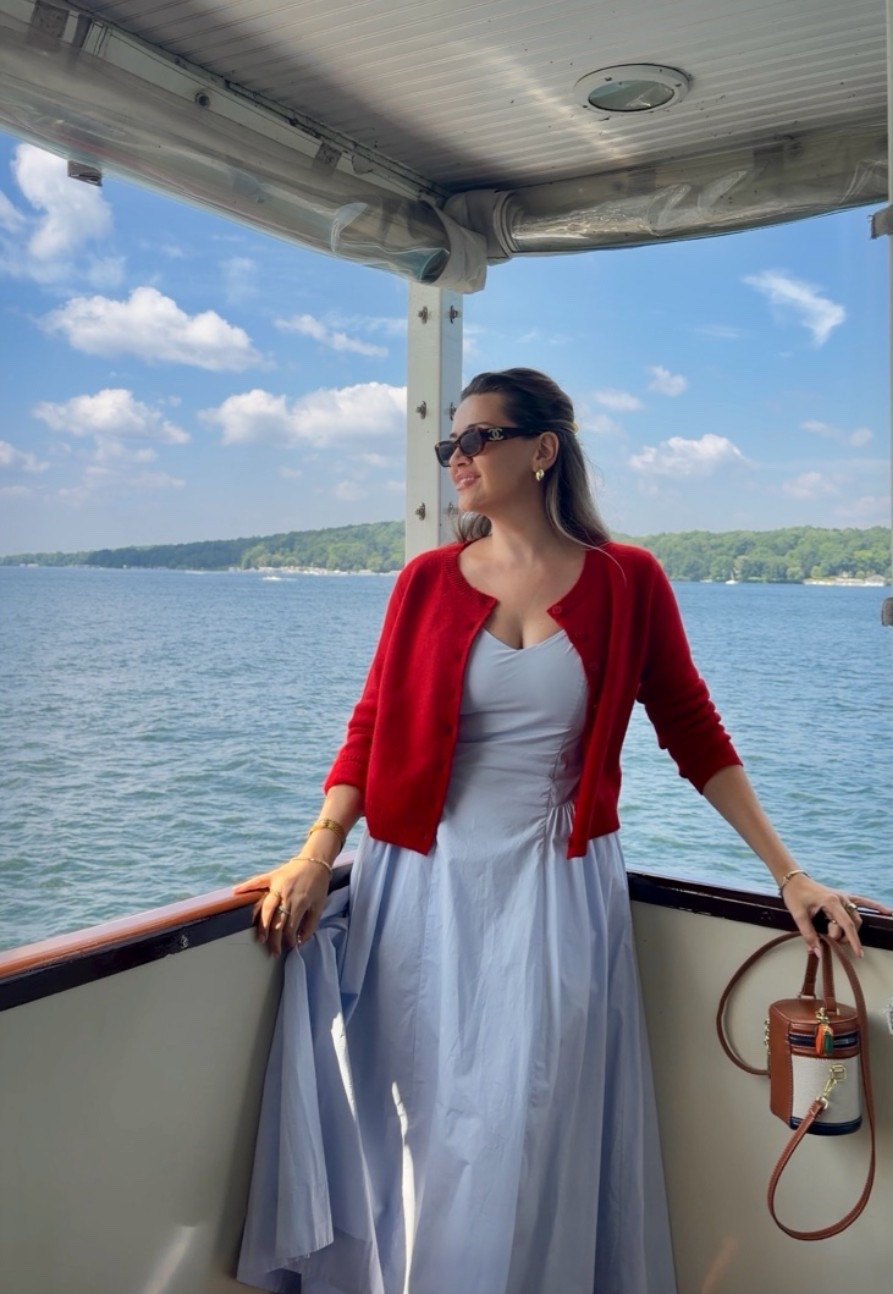 Cute little late summer outfit ⚓️♥️🎠🌭

I love this cotton dress because it has so much weight and shape to it! Not a flimsy dress by a long shot, and holds well after washing 🤌🏼

Thick enough to go without a bra too + it has adjustable straps ✨


Dress: Aritzia 6 
Cardigan: Quince Medium 
Bag: Amazon 
Glasses: Chanel 
Shoes: Sezane

#LTKootd #LTKgrwm #LTKTravel