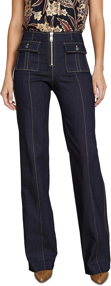 Cinq à Sept Womens Long Azure Pant | Amazon (US)