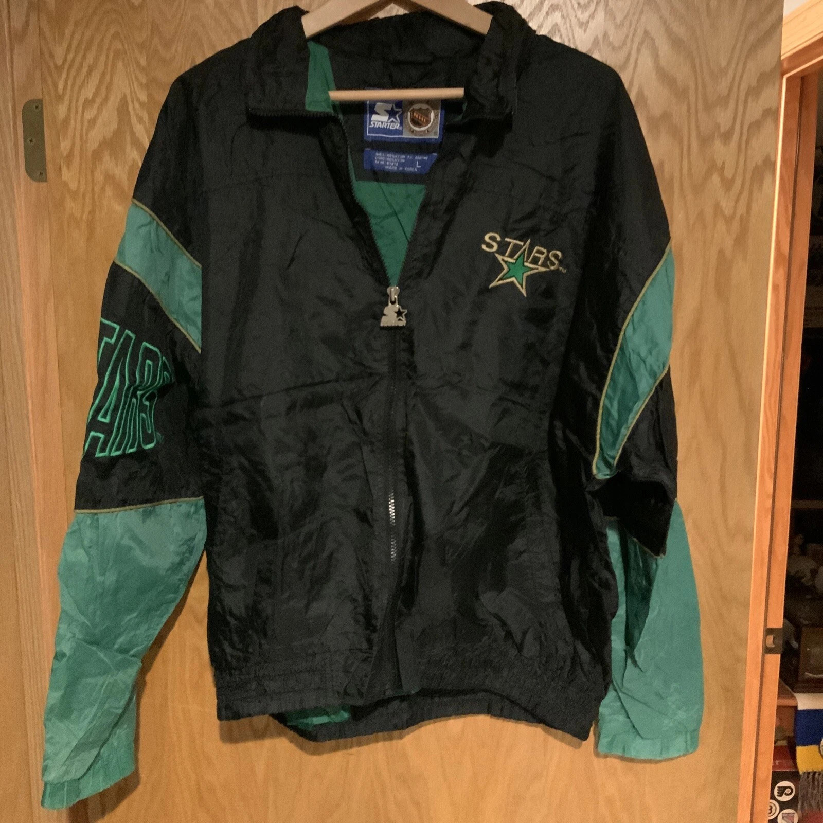 Vintage Minnesota North Stars Starter Windbreaker Jacket NHL Hockey | eBay US