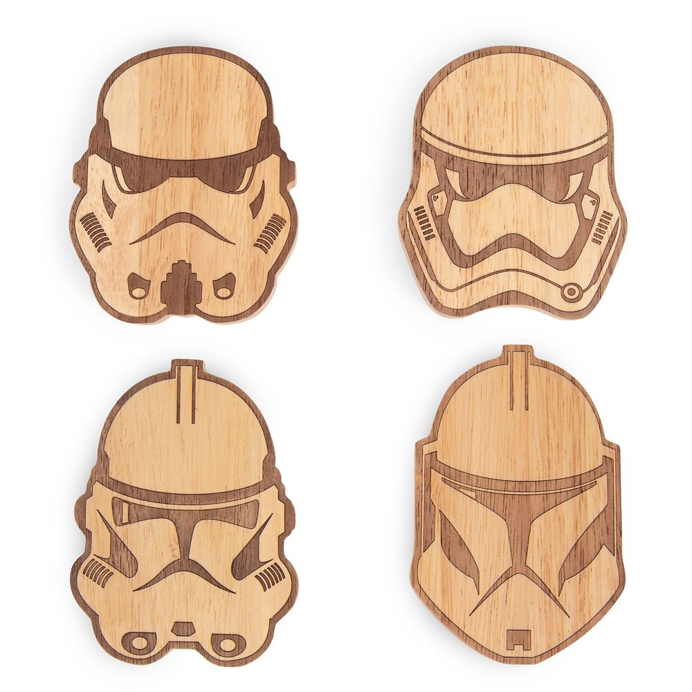 Star Wars Coasters with Bottle Openers Set | Disney Store