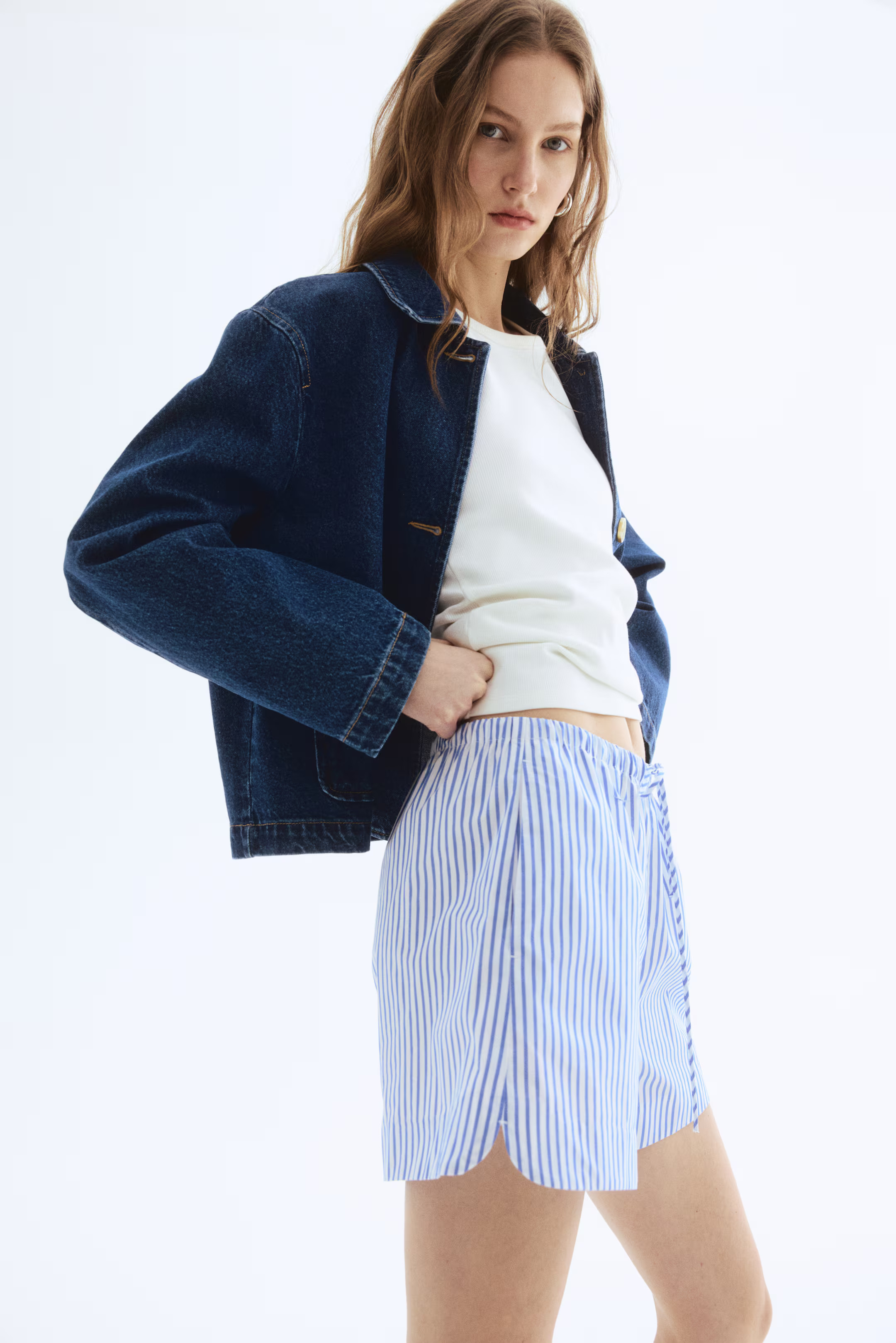 Cotton Shorts with Drawstring | H&M (US + CA)