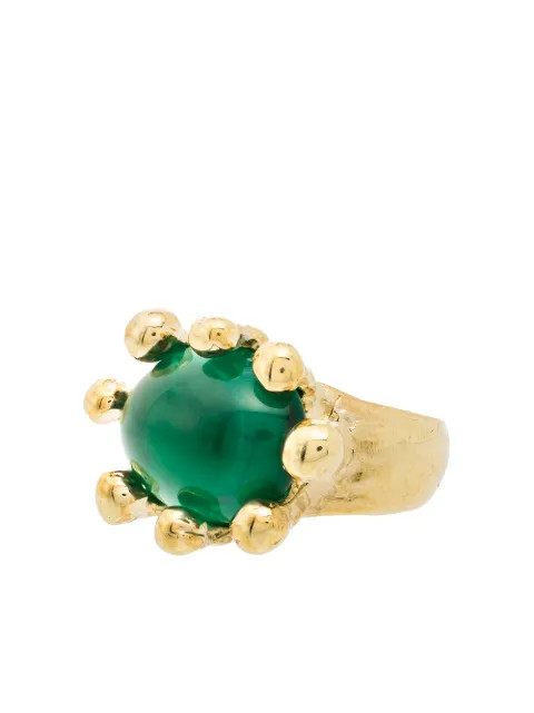 gemstone detail cocktail ring | Farfetch (UK)