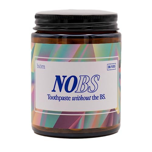 NOBS (No Bad Stuff) Toothpaste Tablets - Nano Hydroxyapatite, Fluoride & Plastic Free, Eco & Travel Friendly - Remineralize with NHA (3 Month) | Amazon (US)