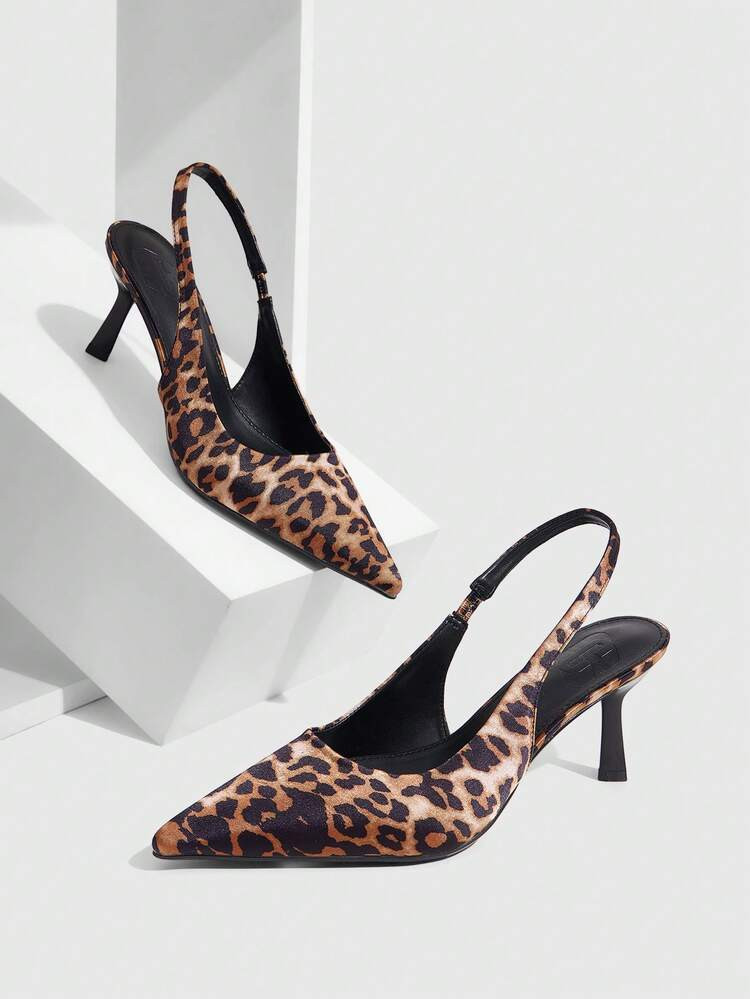 Cheetah slingback | SHEIN