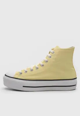 Tênis Converse Chuck Taylor All Star Lift Seasonal Amarelo | Dafiti (BR)