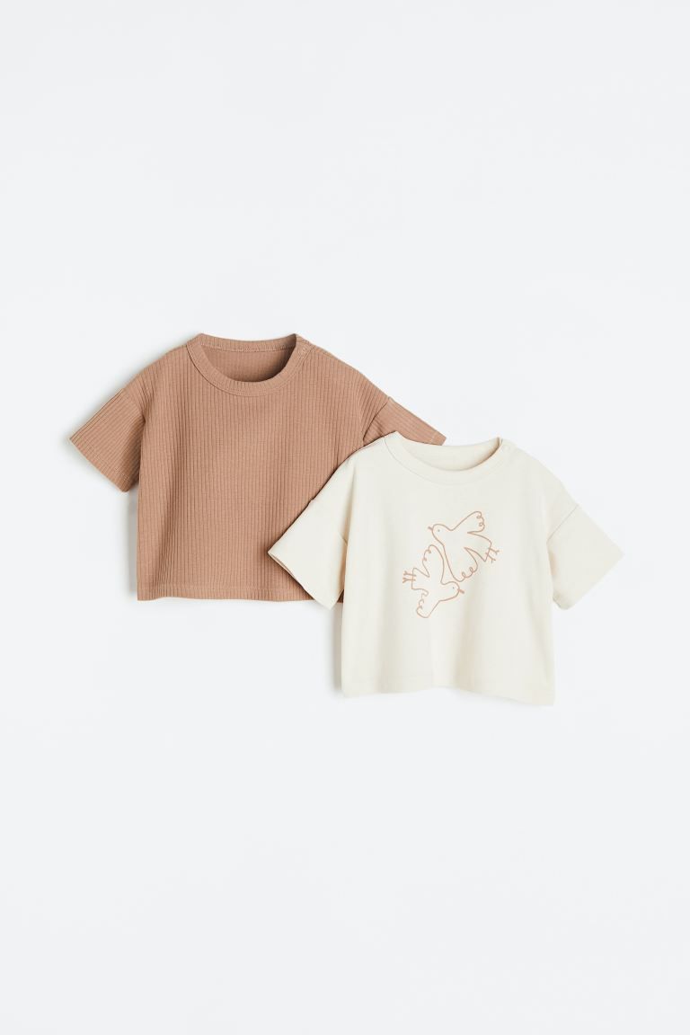 2-pack Oversized Tops | H&M (US)