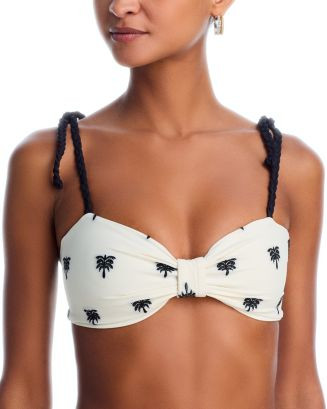 JUAN DE DIOS Embroidered Ruched Biking Top  | Bloomingdale's Women | Bloomingdale's (US)