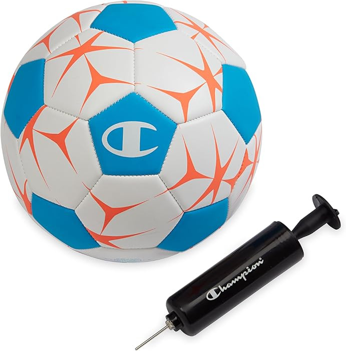 Champion Soccer Ball Youth & Adult \u2013 Matte Finish, 32-Panel Design, Enhanced Control, Sizes ... | Amazon (US)