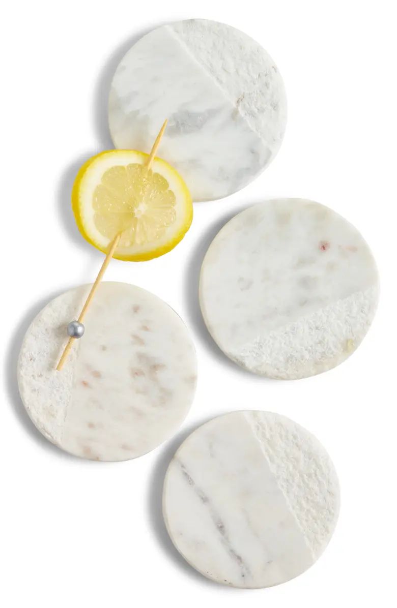 Set of 4 Textured Marble Coasters | Nordstrom | Nordstrom Canada