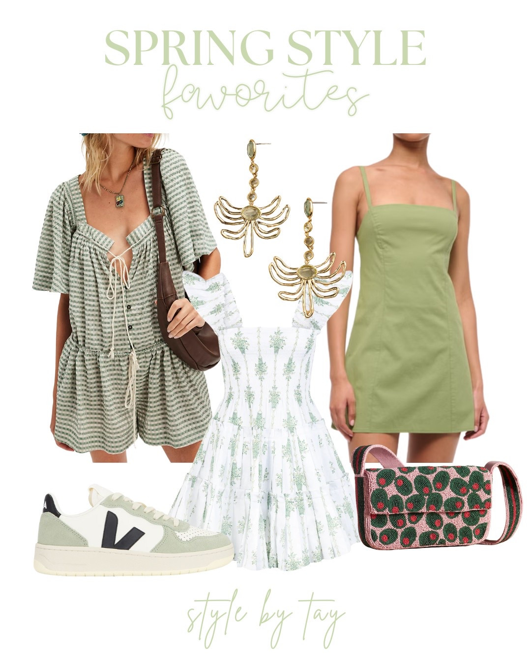 Green spring favorites 🍋‍🟩

free people romper, hill house dress, Abercrombie dress, bump friendly styles 

summer outfit, vacation outfit, date night outfit 

#LTKSeasonal #LTKStyleTip #LTKBump