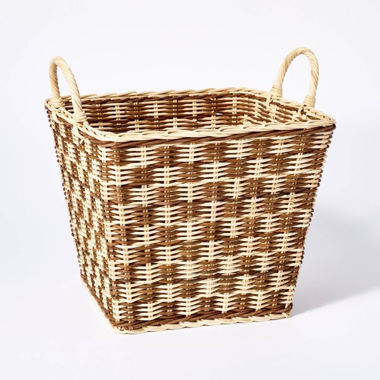 Square Checker Basket - Threshold™ designed with Studio McGee | Target