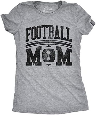 Womens Football Mom T Shirt Cute Sports Parent Tee for Ladies | Funny T Shirts, Mother's Day Tops... | Amazon (US)