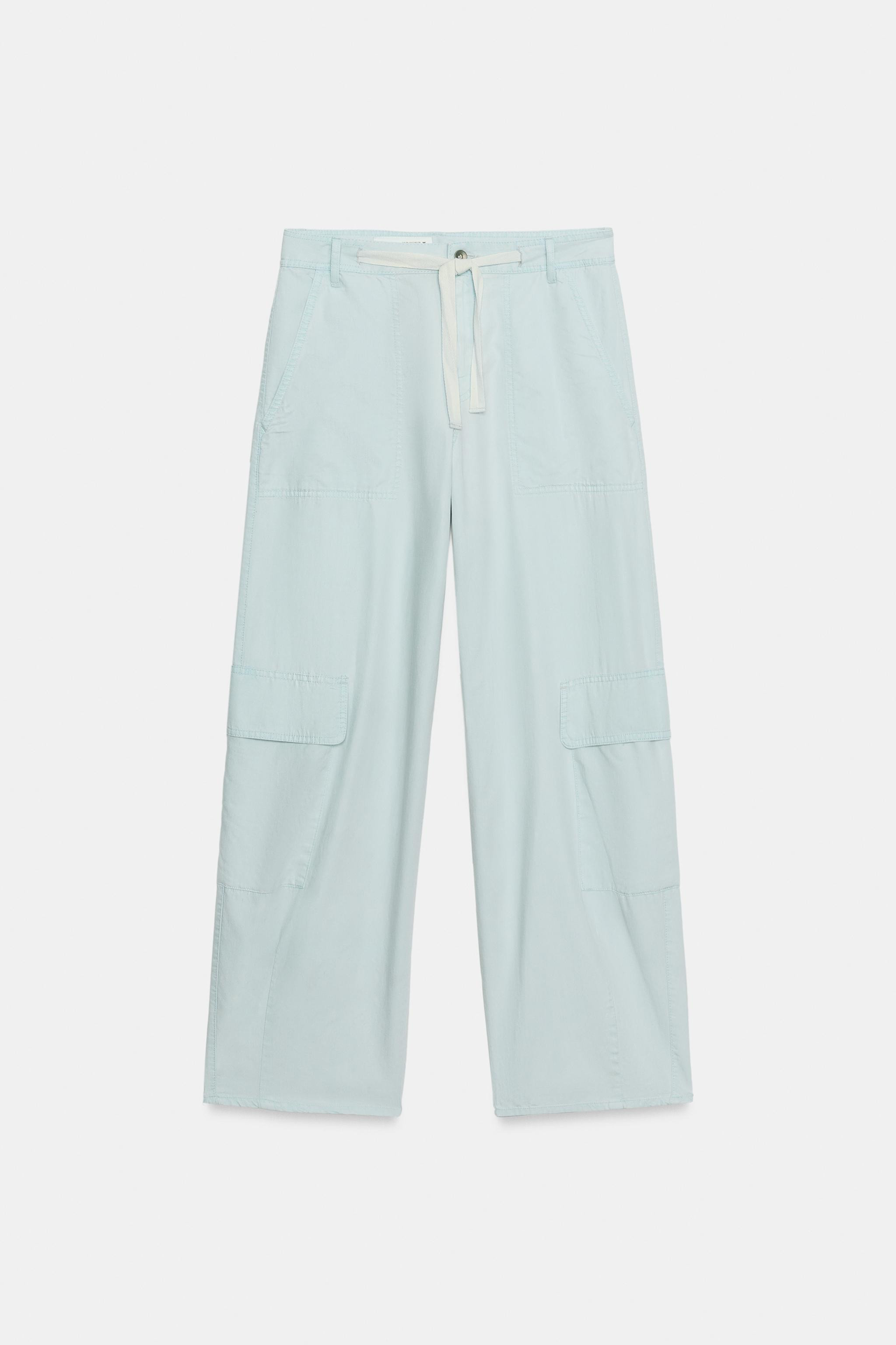OVERSIZE FLUID CARGO TROUSERS | Zara UK