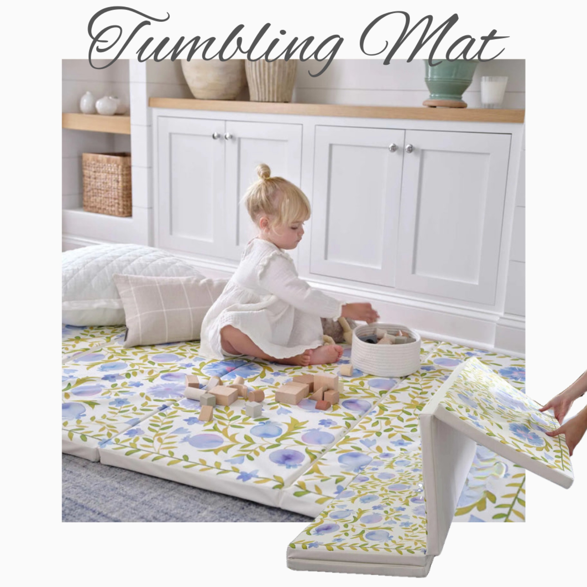 Get these adorable Tumbling Mats for 10% off! (Your first purchase)
🤍
Toddler gift, Baby mat, Gymnastics tumbling mat#LTKHolidaySale 

#LTKkids #LTKGiftGuide