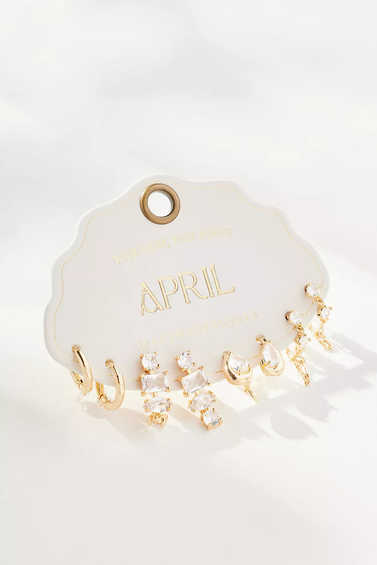 Birthstone Earrings, Set of 4 | Anthropologie (US)